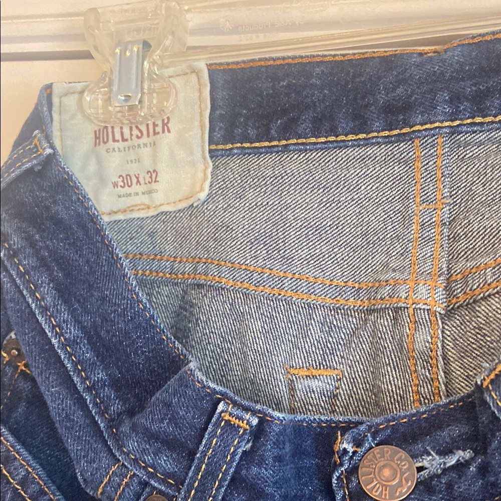 Hollister Dark Blue Denim Jeans